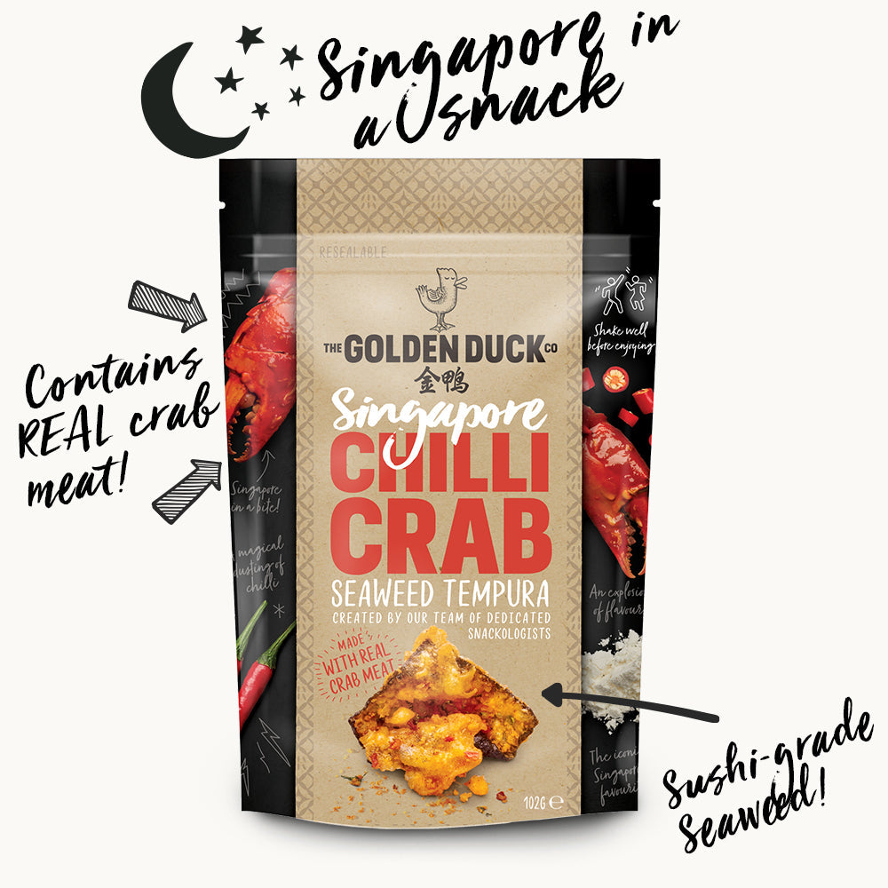 Snackbox Medley: Chilli Crab Seaweed Tempura