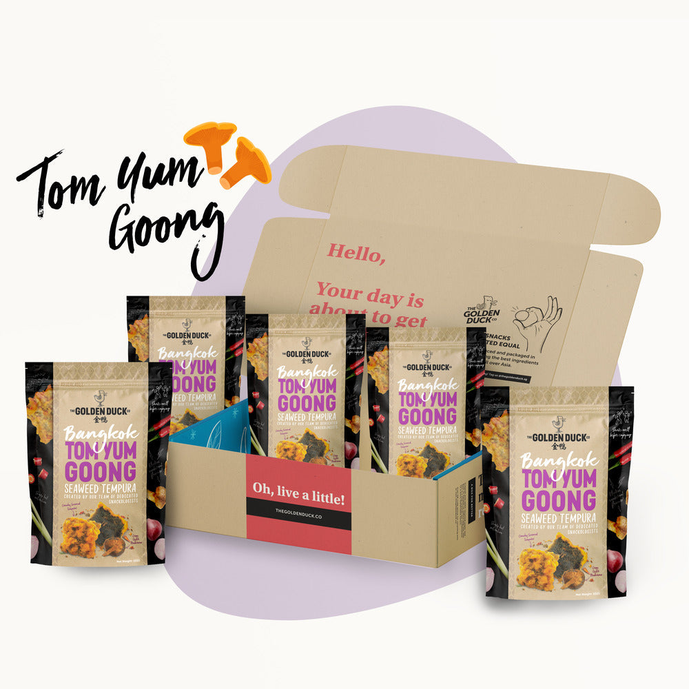 Snackbox Medley: Tom Yum Goong Seaweed Tempura