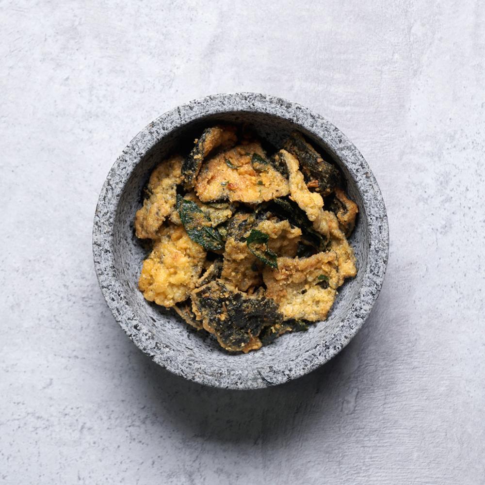 Snackbox Medley: Salted Egg Crab Seaweed Tempura