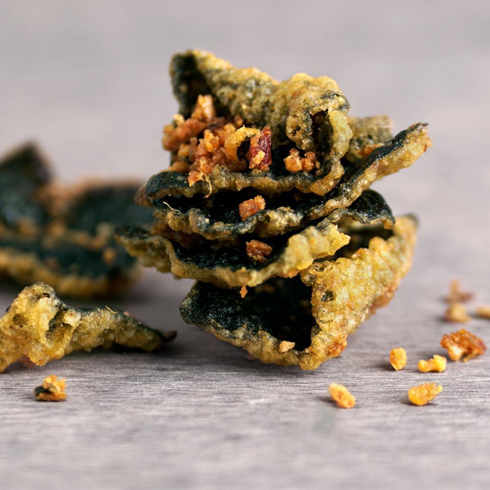 Snackbox Medley: Chilli Crab Seaweed Tempura