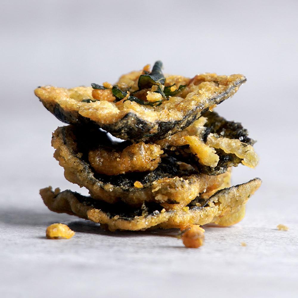 Snackbox Medley: Salted Egg Crab Seaweed Tempura