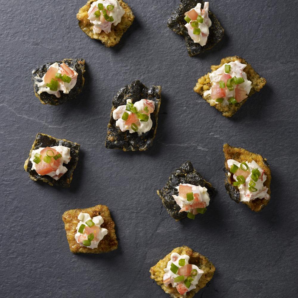 Snackbox Medley: Chilli Crab Seaweed Tempura